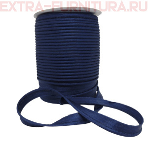 Кант атласный 12 мм, 72 ярда, цв. 053 синий темный ЕВРО
