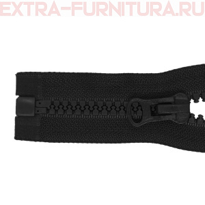 Молния Трактор Т8 1 замок 80см, цв. 322 черный, LOGO