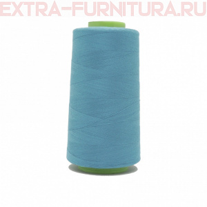 Нитки 40s/2, 3300 ярдов, № 281 голубой