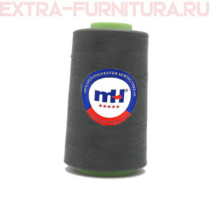 Нитки МН 40/2 п/э  5000 ярдов №346 т.серый