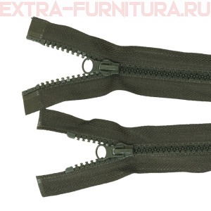 Молния Трактор Т5 2 замка 75см, цв.328 хаки темный, LOGO