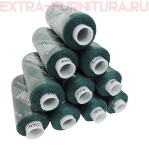 Нитки IDEAL бытовые 40/2 366м, цв.516 зеленый (уп.10шт)