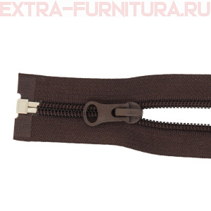Молния Спираль разъемная дл. 85см, Т5, цв.304 коричневый LOGO
