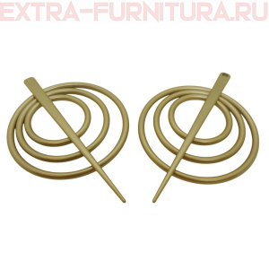 Заколки для штор "Круги", цв. №6, пара