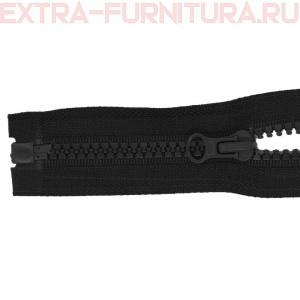 Молния Трактор Т5 1 замок 80см, цв. 322 черный, LOGO