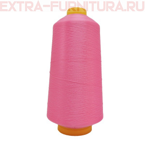 Нить текстурированная 15000м, цв.158 ярко-розовый некрученая Д