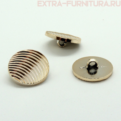 Пуговицы декор золото светлое 25мм, арт. ПР 101 (уп.50шт)