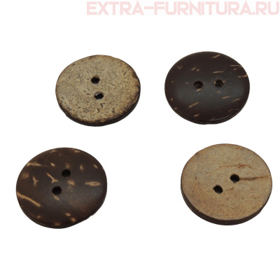 Пуговицы кокосовые 20/2, арт.CY 0751, L32 (уп.200шт)