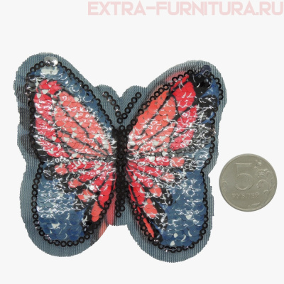 Термоаппликация Бабочка №4 ассорти