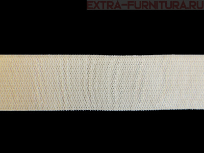 Резинка вязаная, 25мм, цв.белый (уп.-50м, 12уп./48уп.) "М"