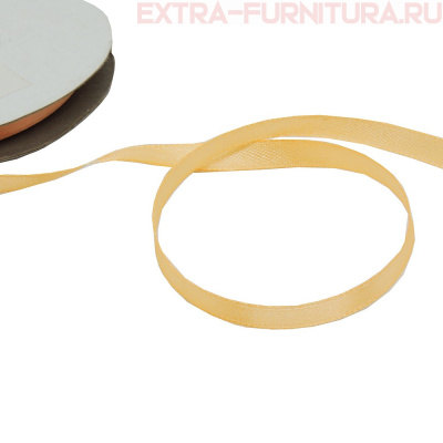 Лента атласная  6 мм  цв.035 персик рул. 27,42м