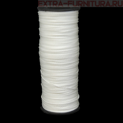 Нитки обувные капрон 100 м, цв.белый