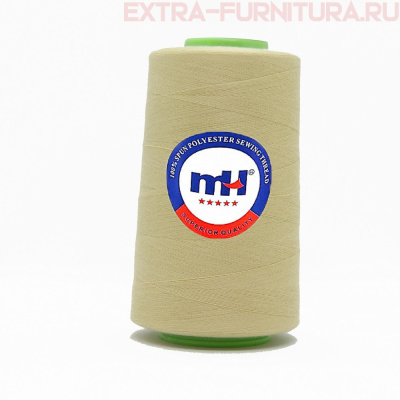 Нитки МН 40/2 п/э  5000 ярдов №454 бежевый