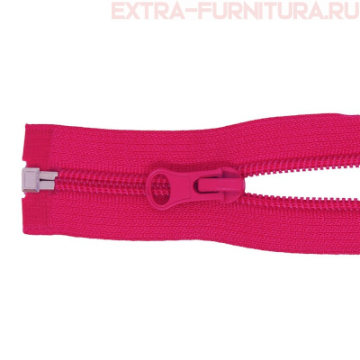 Молния Спираль разъемная дл. 70см, Т5, цв.145 малиновый LOGO