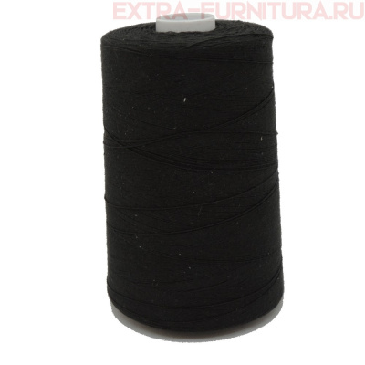 Нитки 65 ЛХ 2500м, черные 6818 (77)
