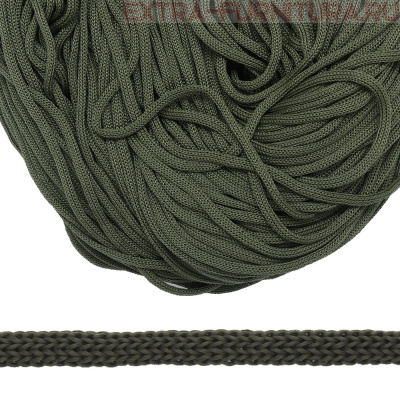 Шнур  ПП 4мм, цв.268 хаки, уп.100м, пл.2,7 гр/м, арт.В501